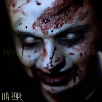 Карнавальные линзы Urban Layer White blind Фото