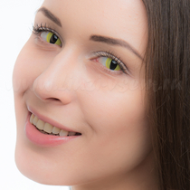 Карнавальные линзы EOS Yellow Cat Фото 2